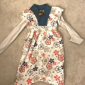 Brand New Tea dress with floral print